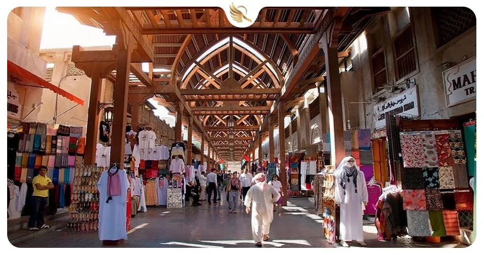 بازار سنتی دیره و بر دبی